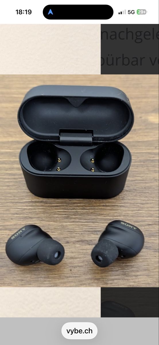 Sony Cuffie: Sony WF-1000xm6 ohne rechter Höhrer – Nuovo (secondo la descrizione) da Dübendorf venduto da mulasuva01 3