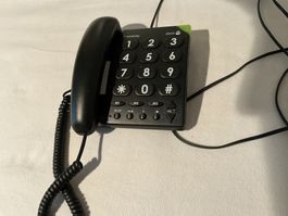 Telephon mit Grosszahlen Tastatur