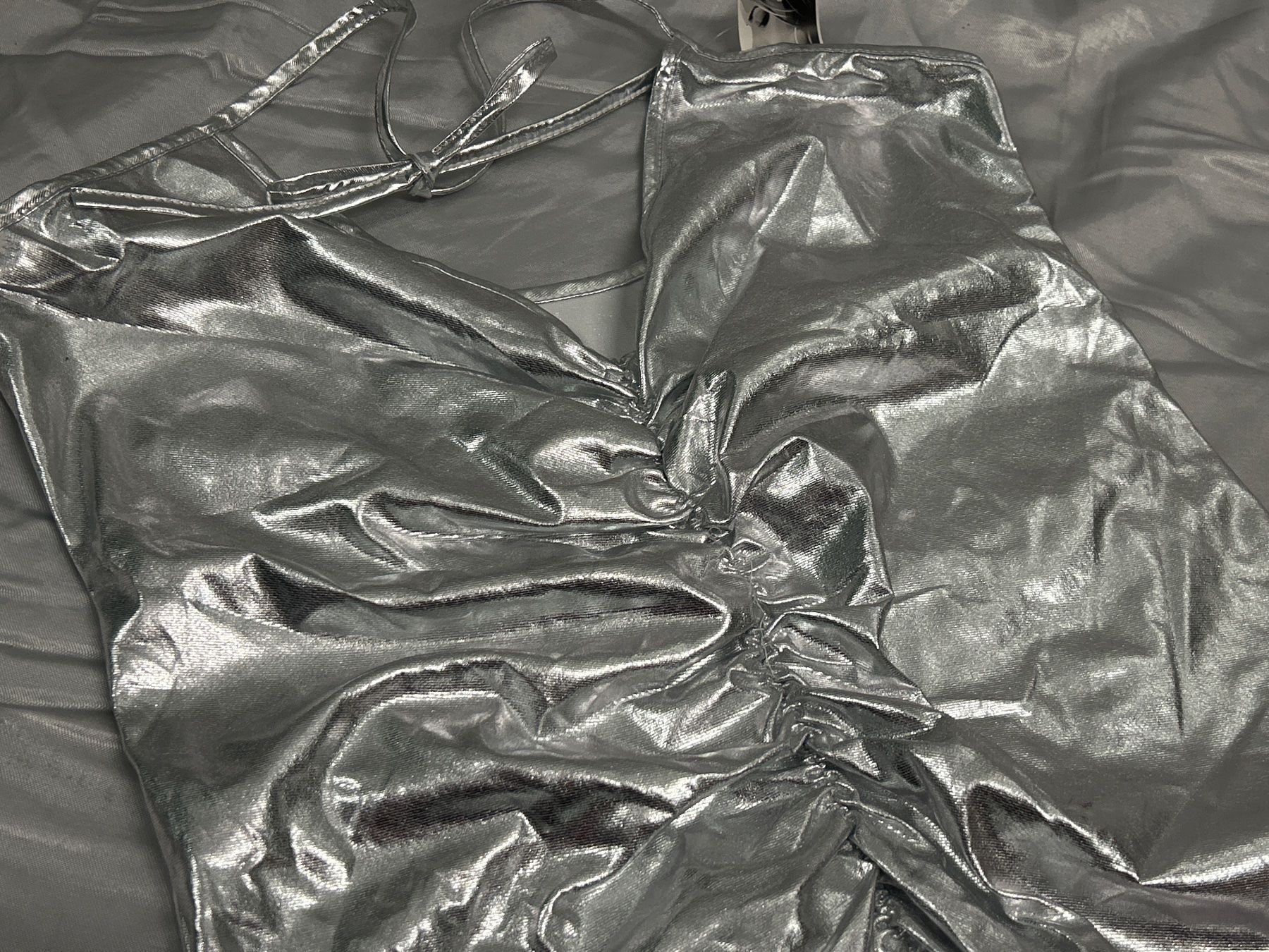 Sonstige Unterwäsche: Sexy Negligé Figurbetont Stretch silbrig Gr S NEU – Neu und originalverpackt aus Regensdorf von Spyke55 1