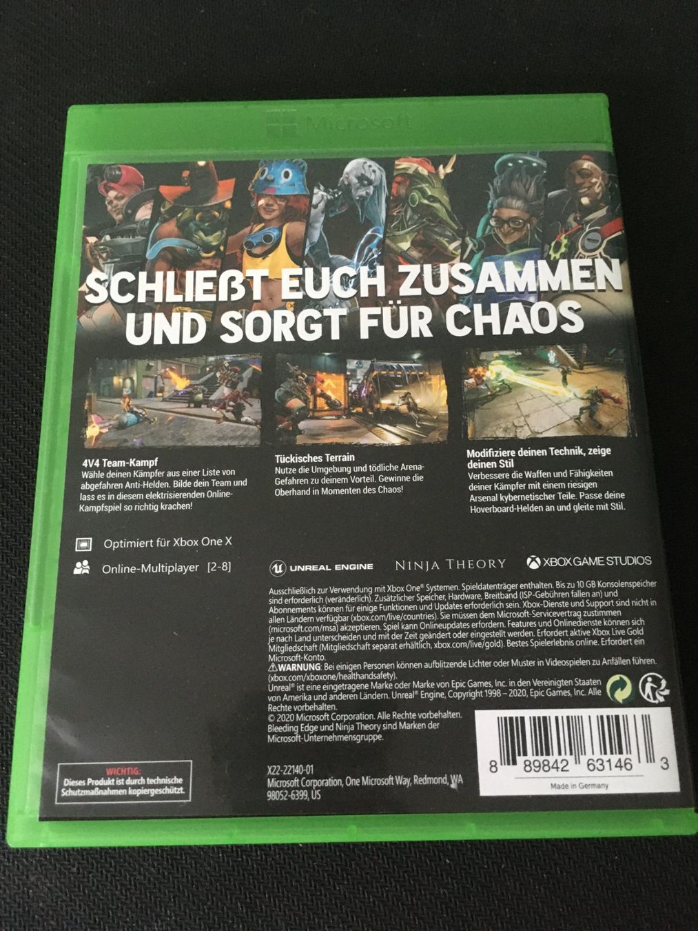 Microsoft Giochi: Bleeding Edge für Xbox One – Usato da St.Gallen venduto da sjosjo 1