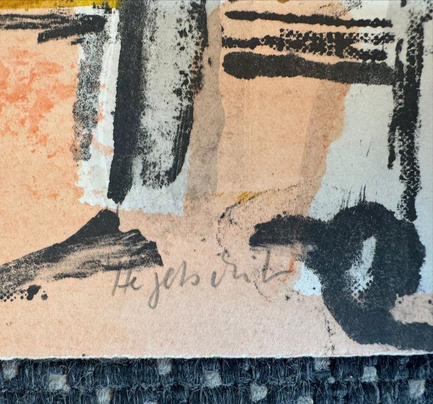 Grafica & Litografie: Lithografie handsigniert Max Hegetschweiler    (ID b4924) – Usato da Gelterfingen venduto da art-and-more 2