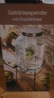 Wasserspender mit Fruchtinfuser, dekorativ und praktisch