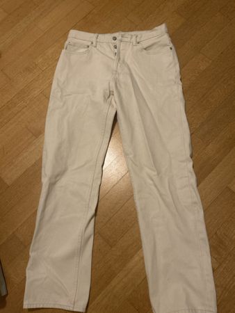 Zara weisse  straight Hosen, Grösse: eur 40 