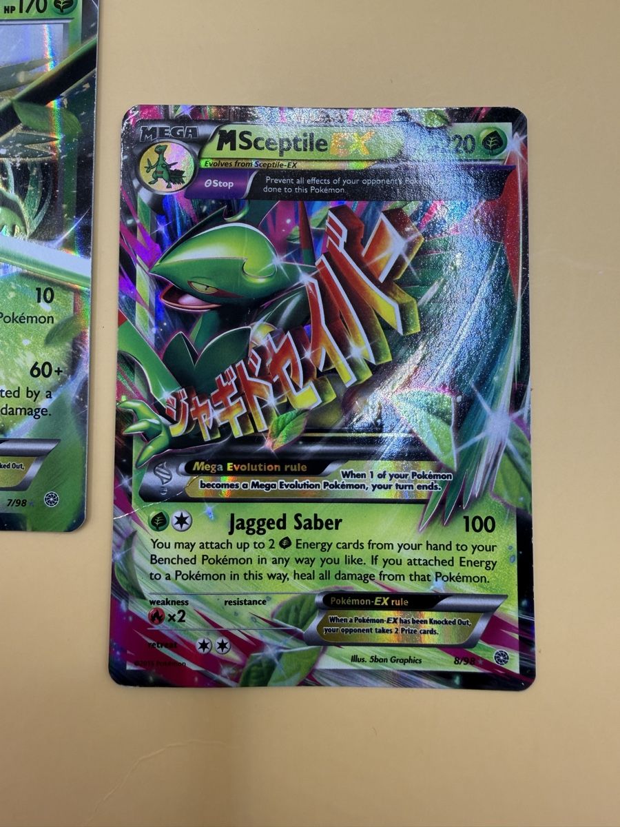 Pokémon Carte collezionabili: Mega Sceptile EX & Sceptile EX  – Usato da Wetzikon ZH venduto da KartenKid 1