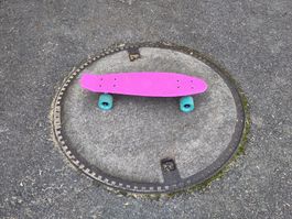 Skateboard, Rollbrettchen, pink