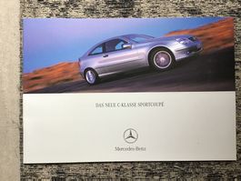 Mercedes-Benz C Coupé Verkaufsprospekt 24 S. August 2000