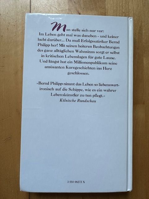 Libri: Bernd Philipp "Wenn das so heiter geht..." Ullstein Buch – Usato da Feldbach venduto da CDF10 1