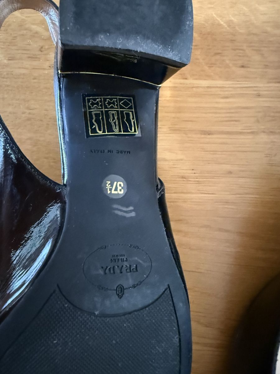 Prada Damenschuhe: Prada Pumps Lackleder Schwarz Grosse 37.5 1/2 – Neu (gemäss Beschreibung) aus Zürich von Ju777 3