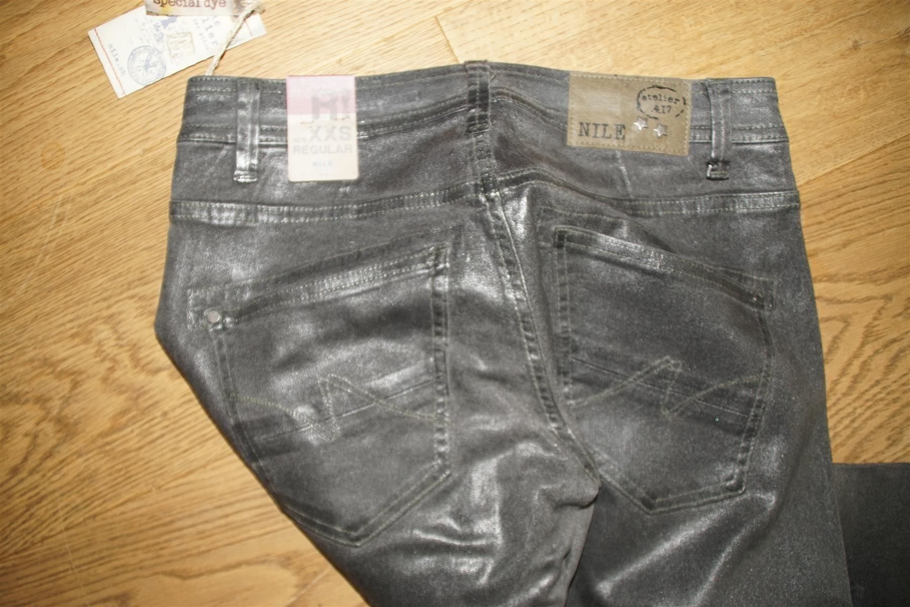 Nile Pantaloni: Hose, =NEU= Nile, xxs, graphite – Nuovo (secondo la descrizione) da Stettfurt venduto da outlet72 3