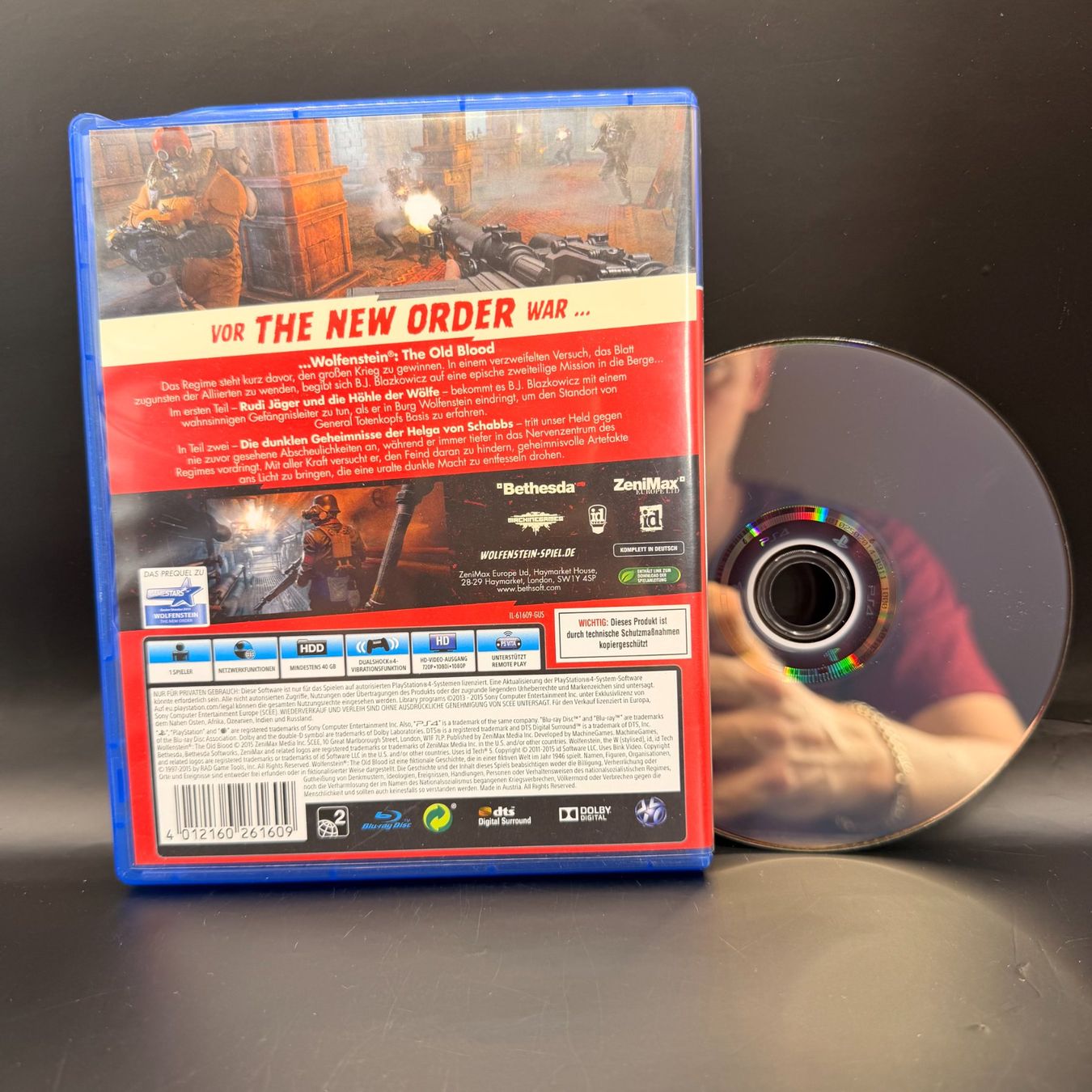 Sony Giochi: Wolfenstein The Old Blood Playstation 4 – Usato da Düdingen venduto da Nerdworld 1