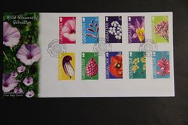 Gibraltar 2004 - FDC Wild Flowers