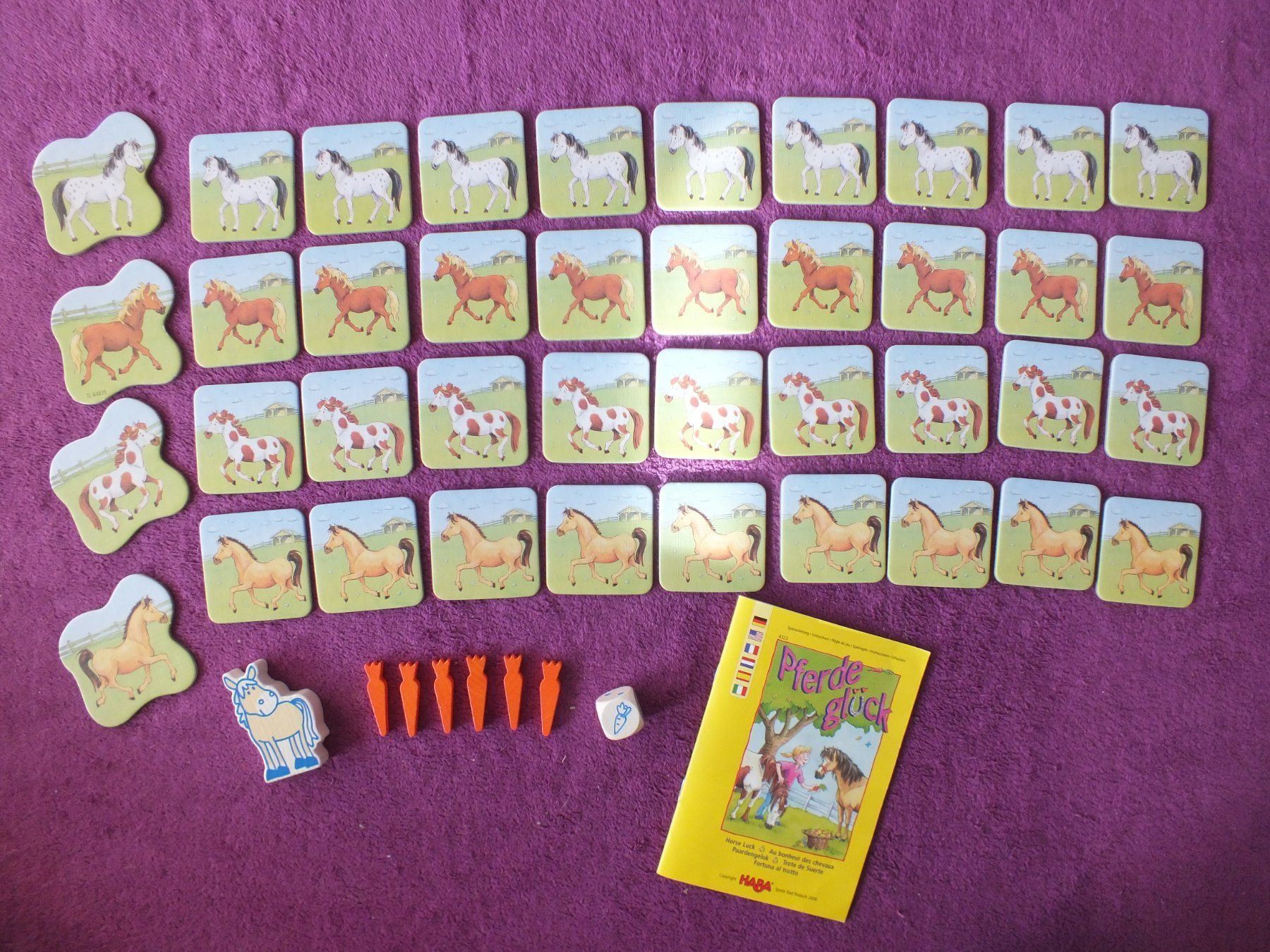 Haba Giochi: HABA Spiel - Pferdeglück – Usato da Müllheim Dorf venduto da Seeeule01 5