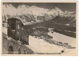 St. Moritz mit Standseilbahn Corviglia