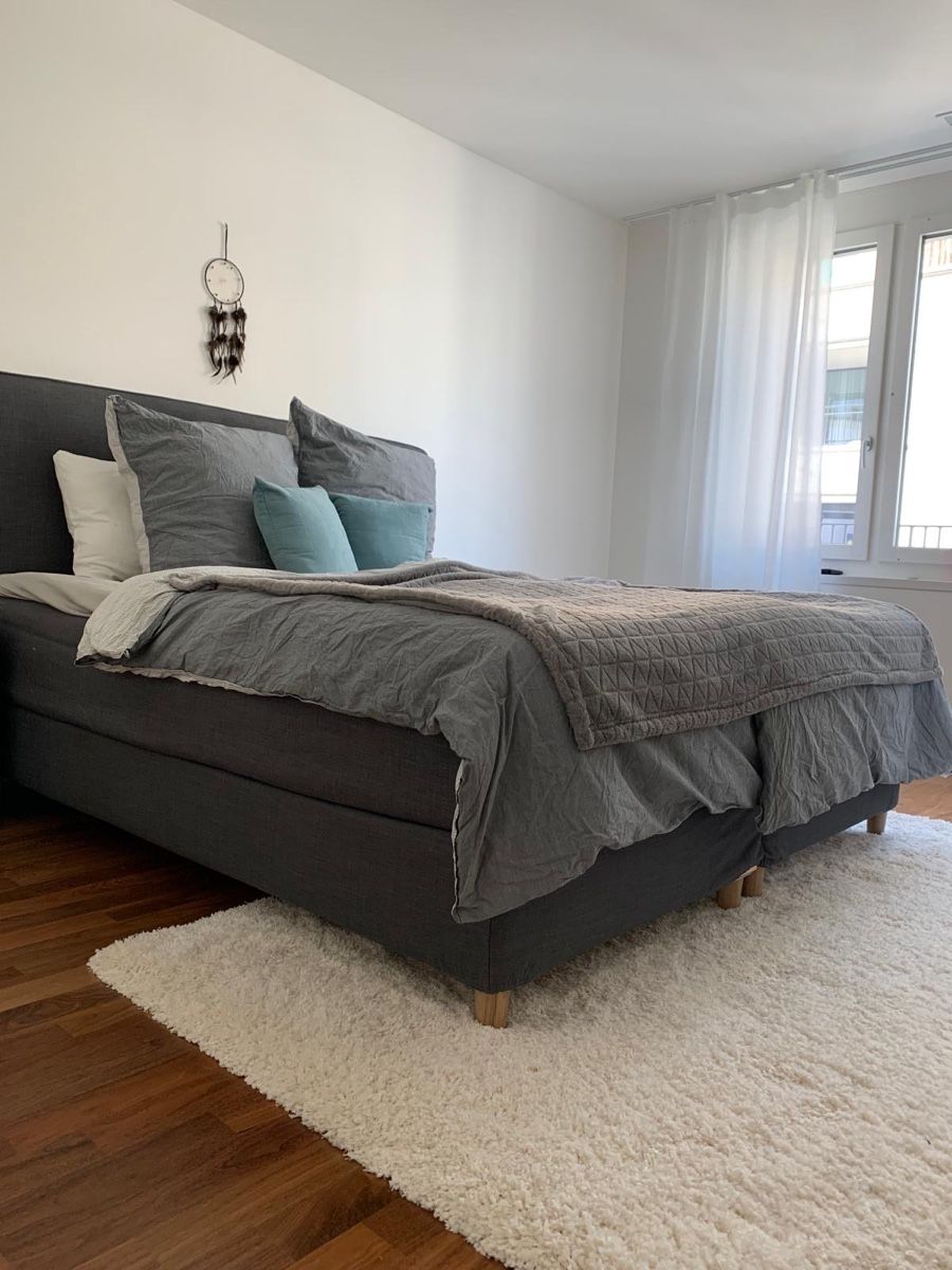 Betten: IKEA - Boxspringbett (ohne Topper) – Gebraucht aus Boppelsen von thekcinnay