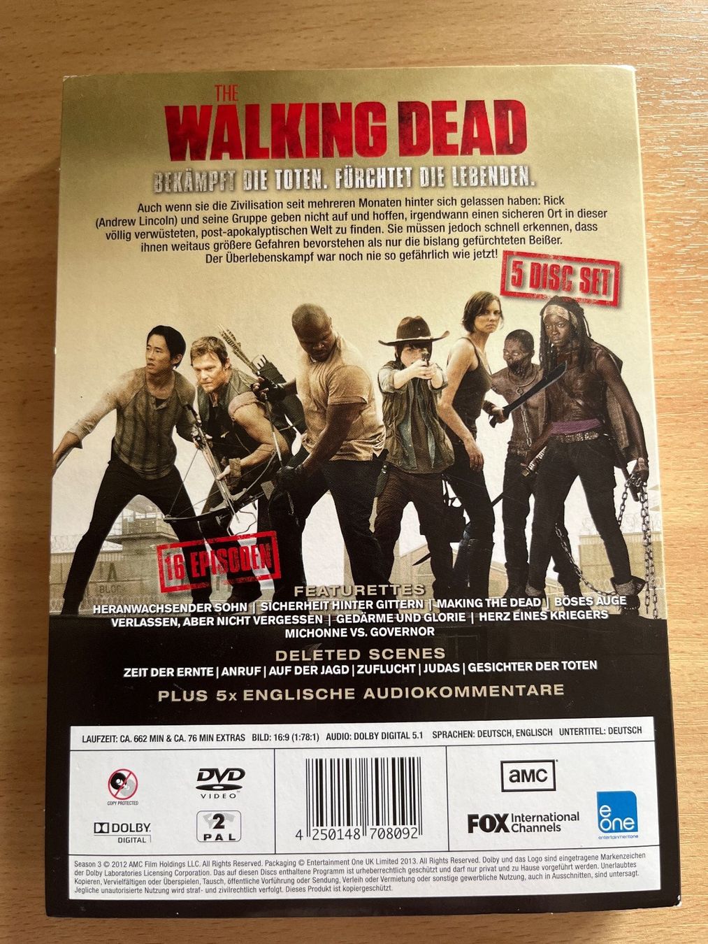 Alle DVDs: DVD - The Walking Dead, 3. Staffel, uncut – Gebraucht aus Luzern von Jiggy_8898 1