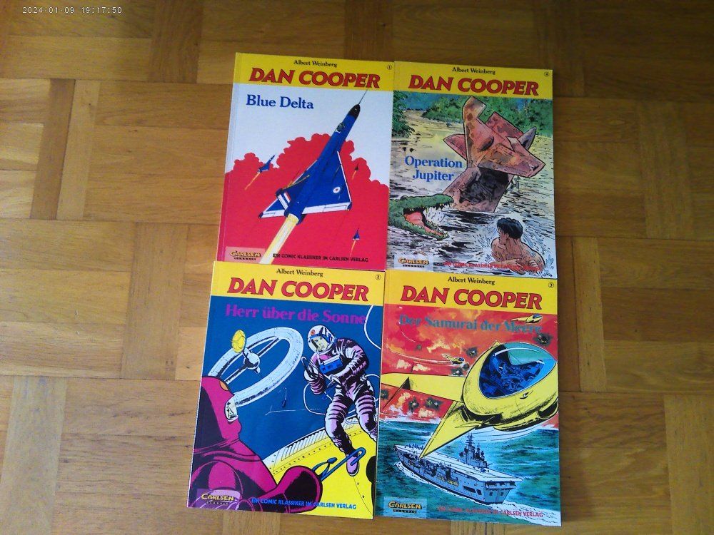Fumetti: COMIC 4 x Dan Cooper  NR. 1 BIS 4 CARLSEN CLASSIC!!! – Nuovo (secondo la descrizione) da Volketswil venduto da nemo2000