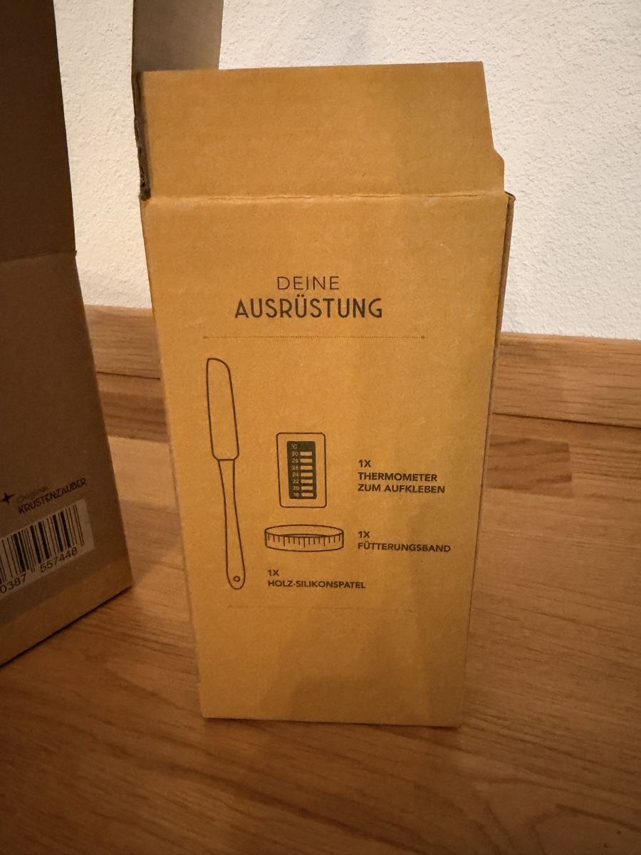 Teglie da forno: KRUSTEN ZAUBER Gärkörbchen-Set und Sauerteig Starter-Set – Nuovo e nell'imballaggio originale da Luzern venduto da Mir_Daria 7