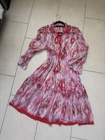 Kleid Ana Alcazar Grösse 38 gemustert rosa rot neuwertig