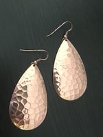 ✨Schön verzierte Tropfen Ohrringe - Rosé ✨