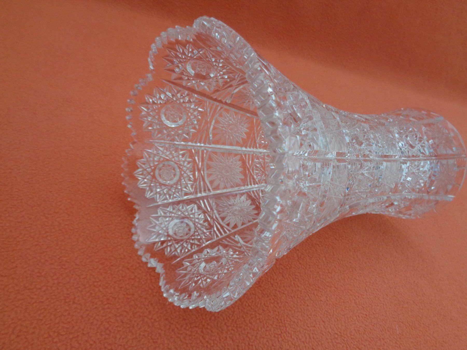 Vasen & Gefässe: Bleikristall-Vase mit Sternenschliff – Gebraucht aus Chur von omonia 2