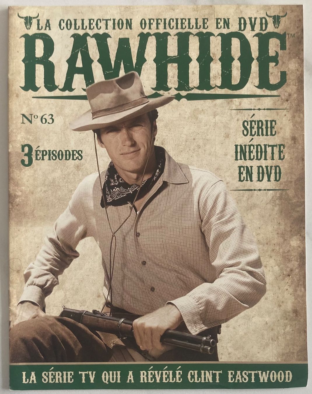 Tutti i DVDs: CLINT EASTWOOD - RAWHIDE N°63 – Usato da Poliez-Pittet venduto da Newtown-Records 1