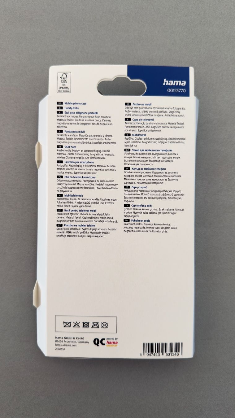 Hama Cover & Protezioni schermo: Hama Cover for iPhone 16 Pro – Nuovo e nell'imballaggio originale da Davesco-Soragno venduto da luganoluxuryshop 2