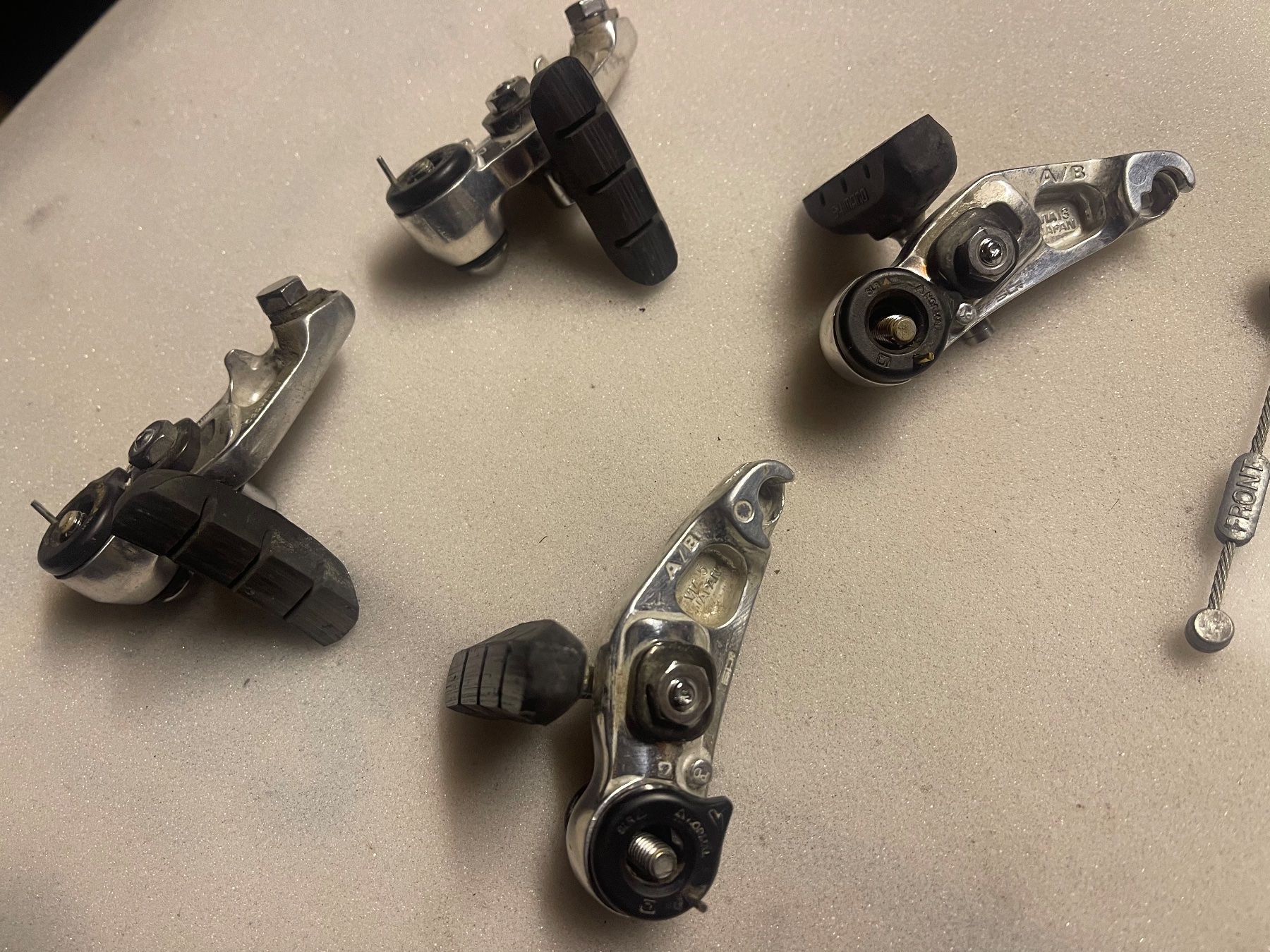 Shimano Ersatzteile: Cantilever-Bremsen Schimano BR650 Kult – Gebraucht aus Giubiasco von bulag 4