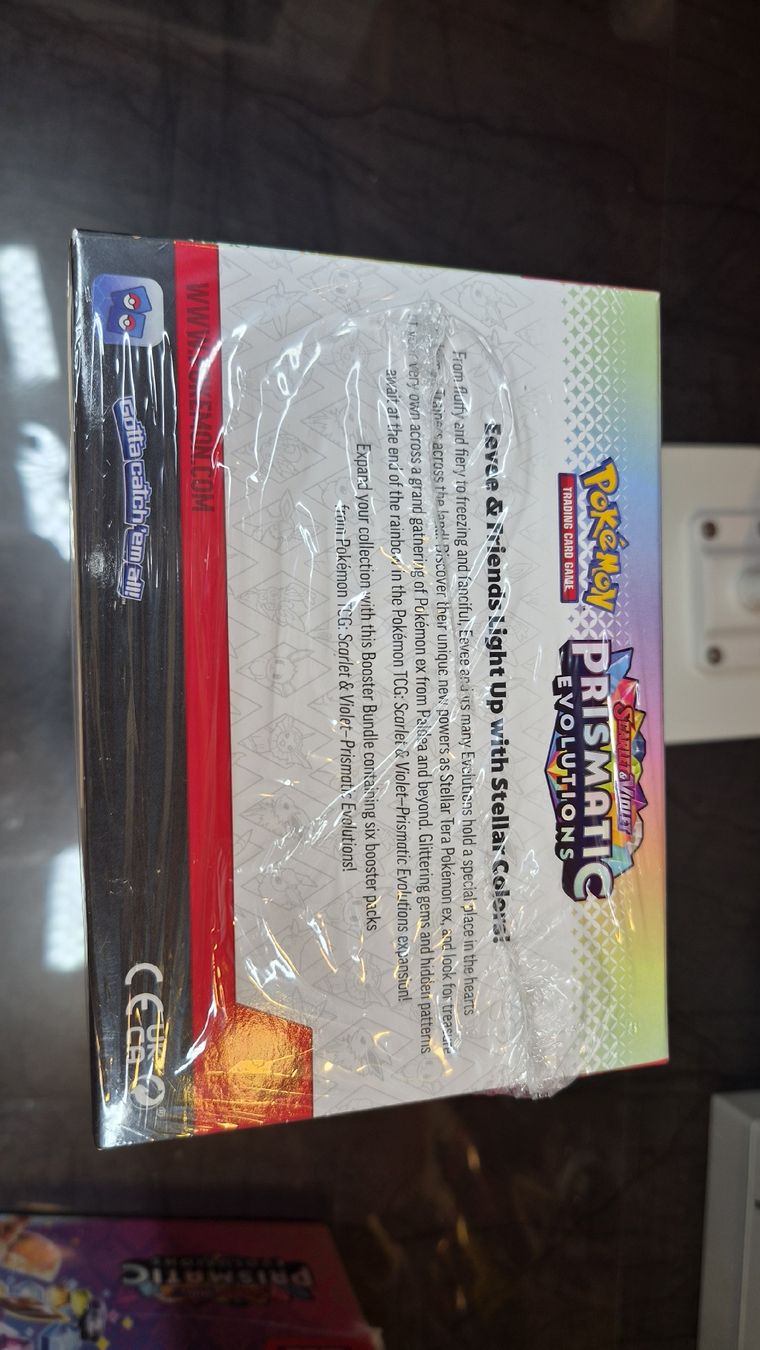Pokémon Carte collezionabili: Display Bundle Pokémon Prismatic Evolutions scellé 40% trade – Nuovo e nell'imballaggio originale da Semsales venduto da RomanoPrime 5