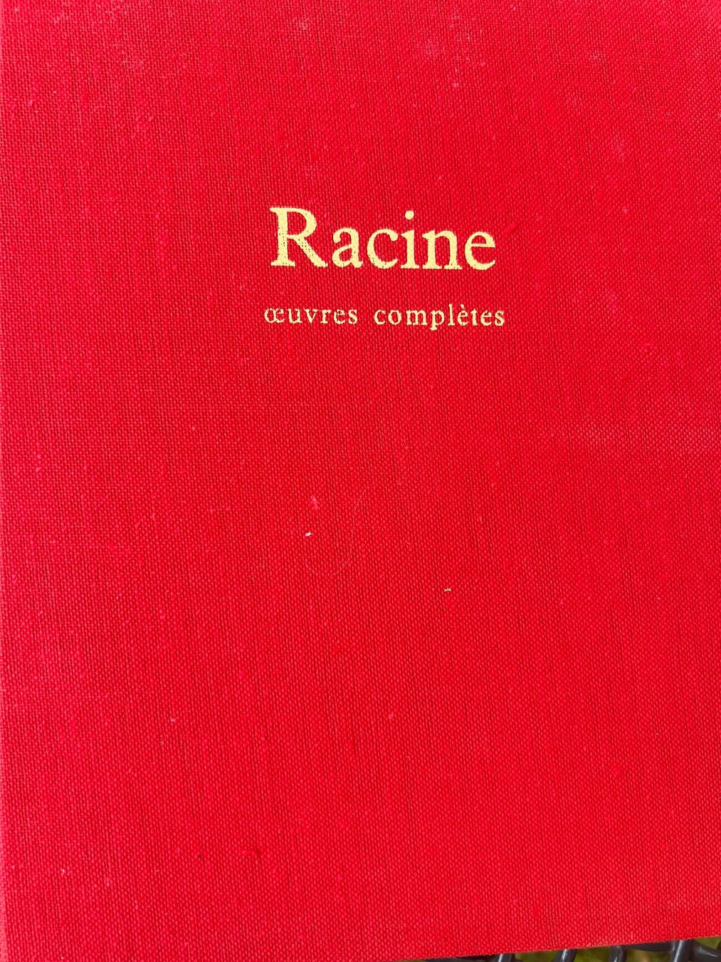 Libri: Racine œuvres complètes 1965 – Nuovo (secondo la descrizione) da Lugnorre venduto da jul_lnh6