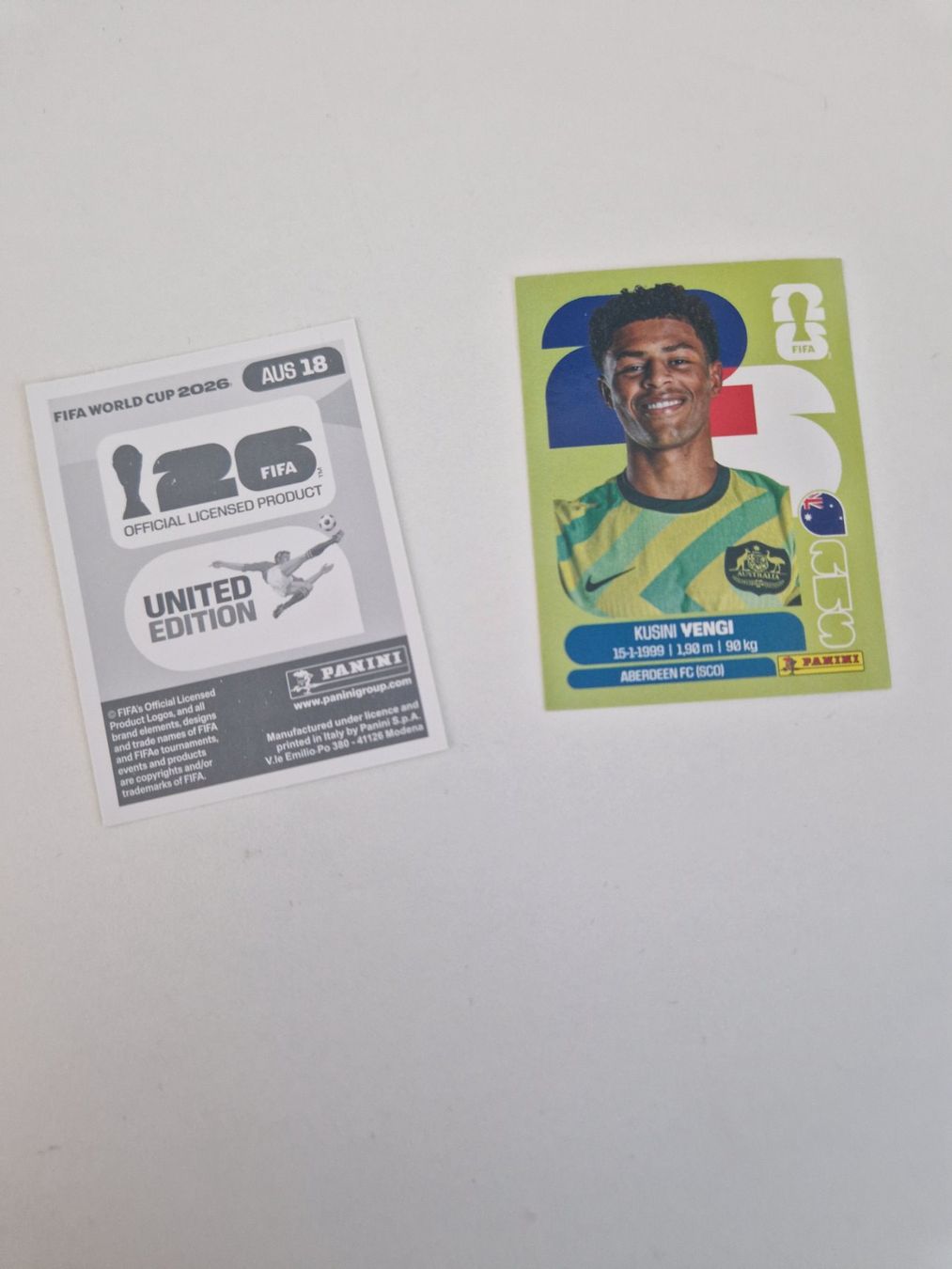 Panini Sammelbilder & Trading cards: Panini Sticker AUS18 – Neu (gemäss Beschreibung) aus Stüsslingen von white_angel86