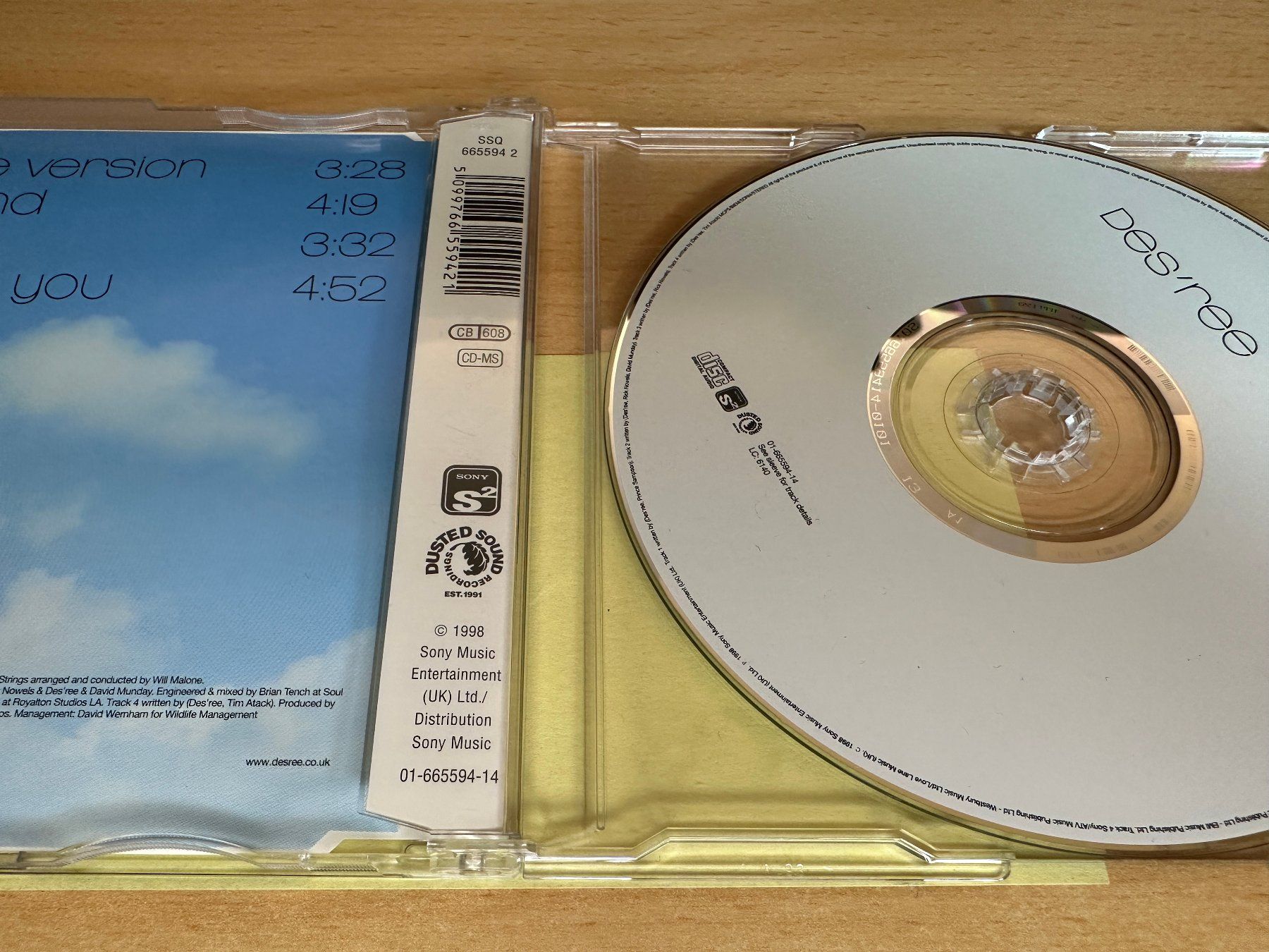 CD: Des'ree – Life - Maxi  Single CD – Usato da Rikon im Tösstal venduto da Alpenmutz 1