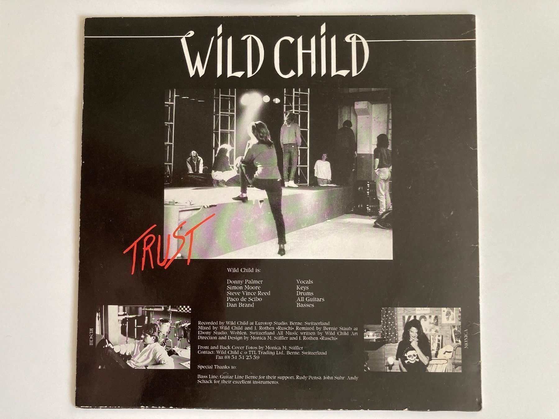 Vinyles: WILD CHILD.  -   Trust – D'occasion à Zürich par Chaeffeler 1