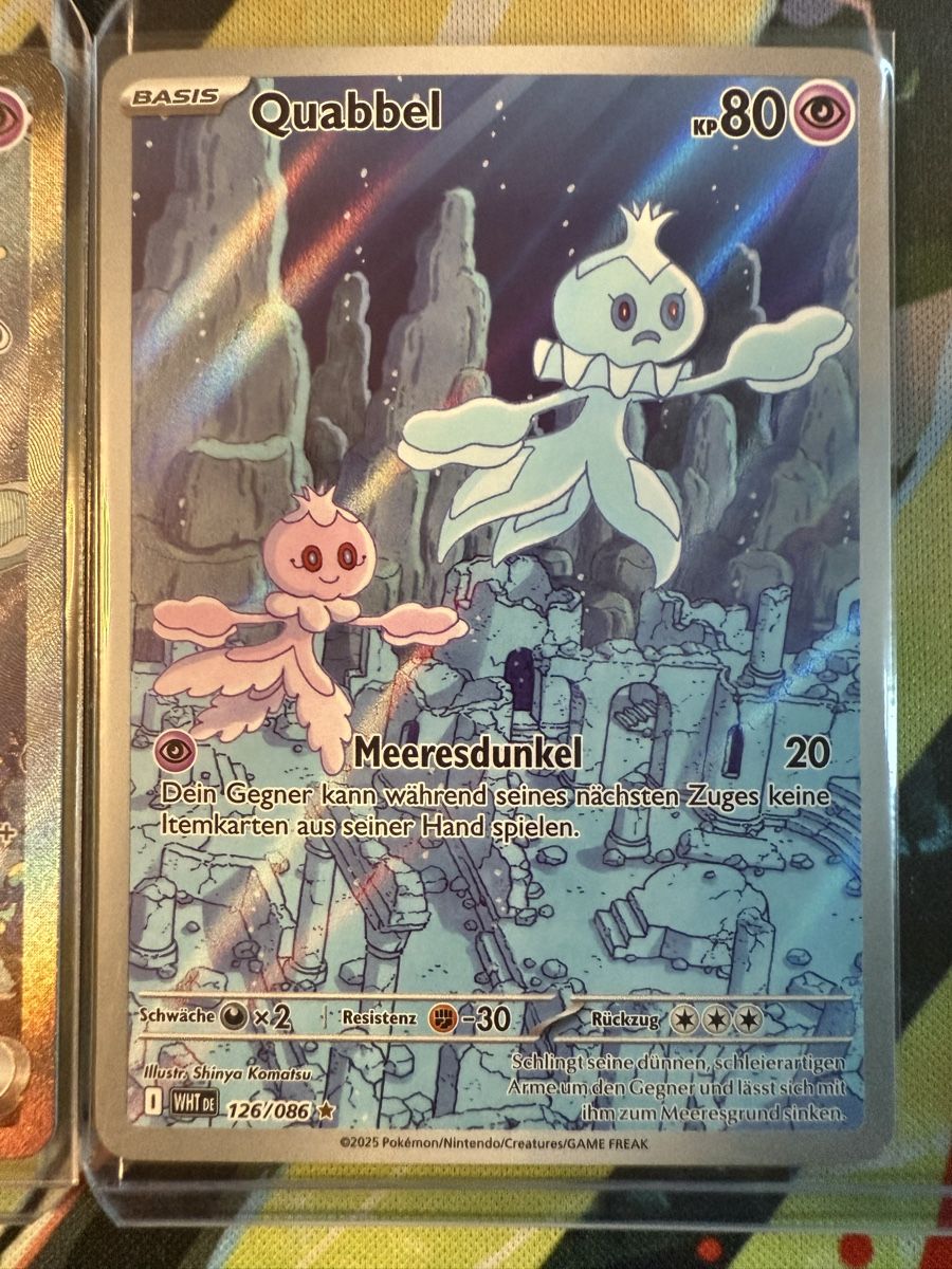 Pokémon Carte collezionabili: Quabbel & Apoquallyp ex (DE) Full Arts – Nuovo (secondo la descrizione) da Winterthur venduto da SvenSascha 1