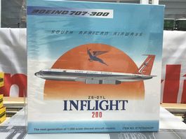 Boeing 707-300 South African Airways, Inflight200, 1:200