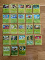 Pokémon Karten Lot – 23 Pflanzen Pokémon (Englisch)