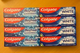 8 Tuben Colgate Zahnpasta 2 Sorten
