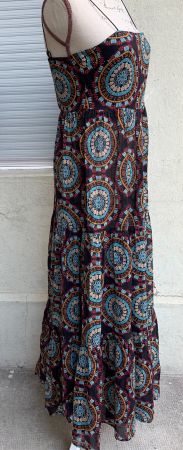 Superbe robe splendides imprimés MOTIVI 100%coton t.S