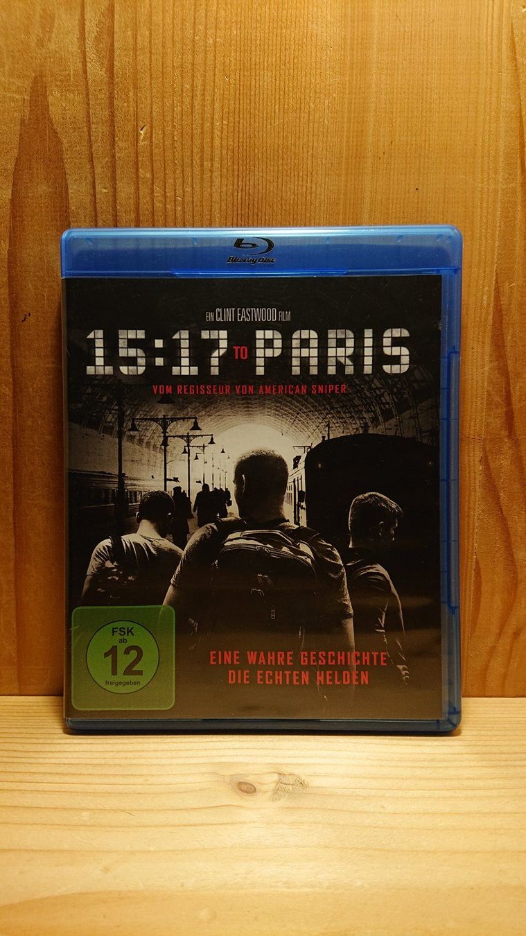 Tutti i DVDs: 15:17 PARIS Blu-Ray – Usato da Wilderswil venduto da Exebub