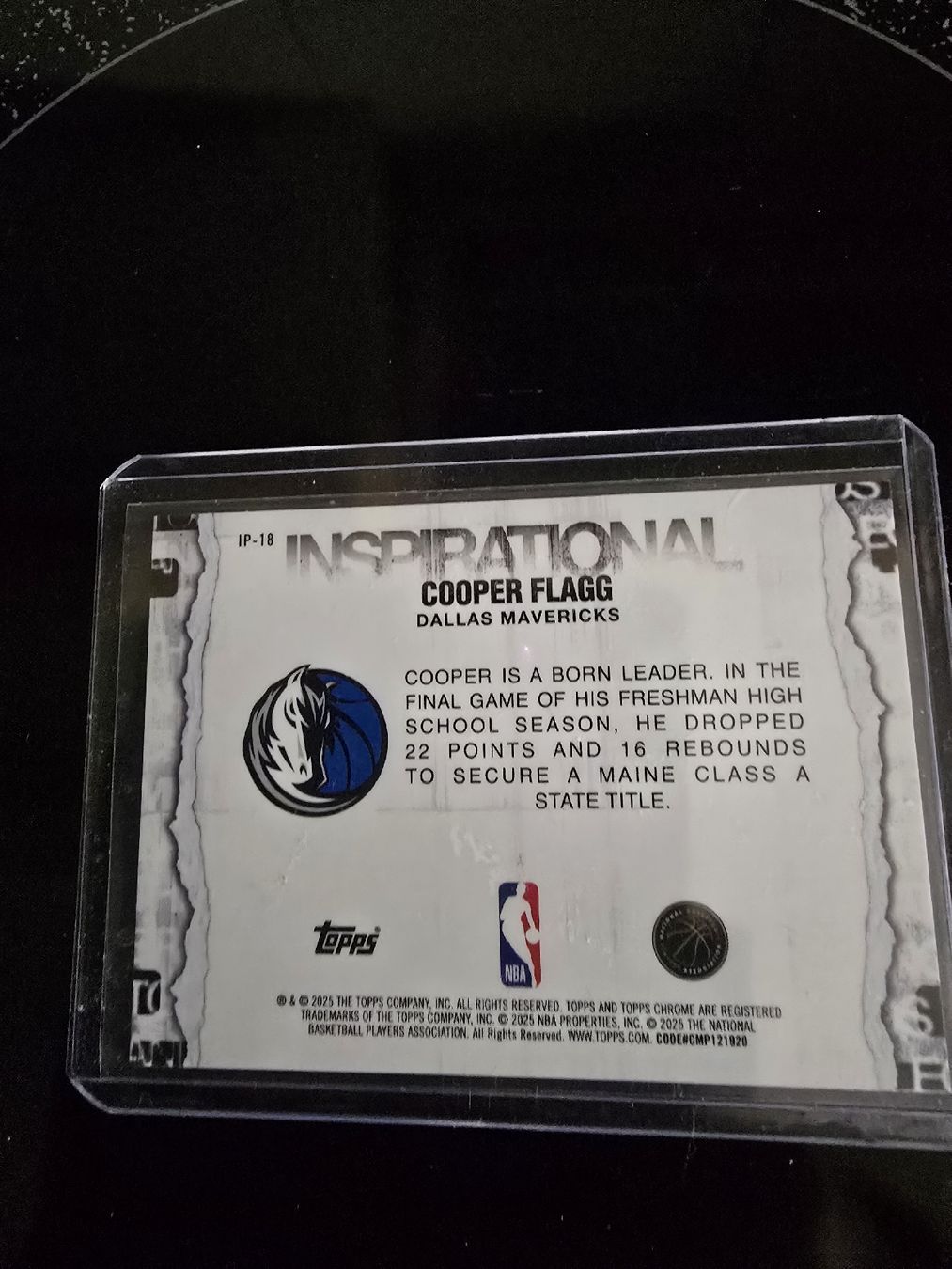 Nba Cartes à collectionner: Trading Card NBA Cooper Flagg – Neuf (Voir description) à Oberentfelden par Giants 1