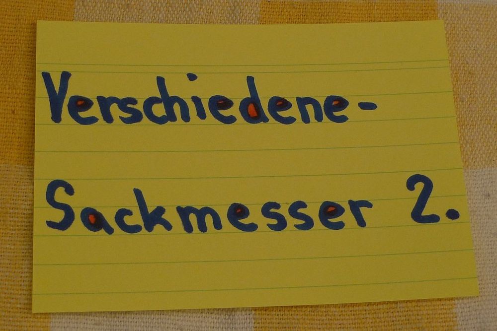 Coltelli tascabile: Verschiedene-Sackmesser 2. – Usato da Bern venduto da bn1640 4