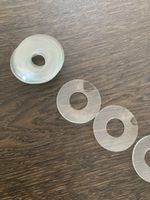 Kerzen Tropfenfänger Kerzen Manschette, Glas, D 5 cm