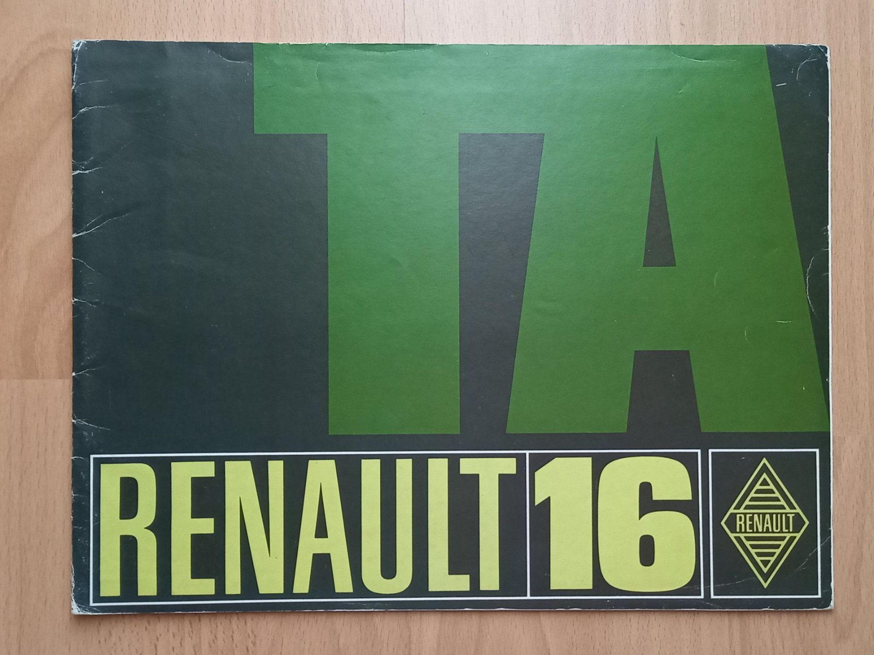 Renault Dokumente: Prospekt Renault 16 TA von 1970 – Gebraucht aus Eschlikon TG von rnlt