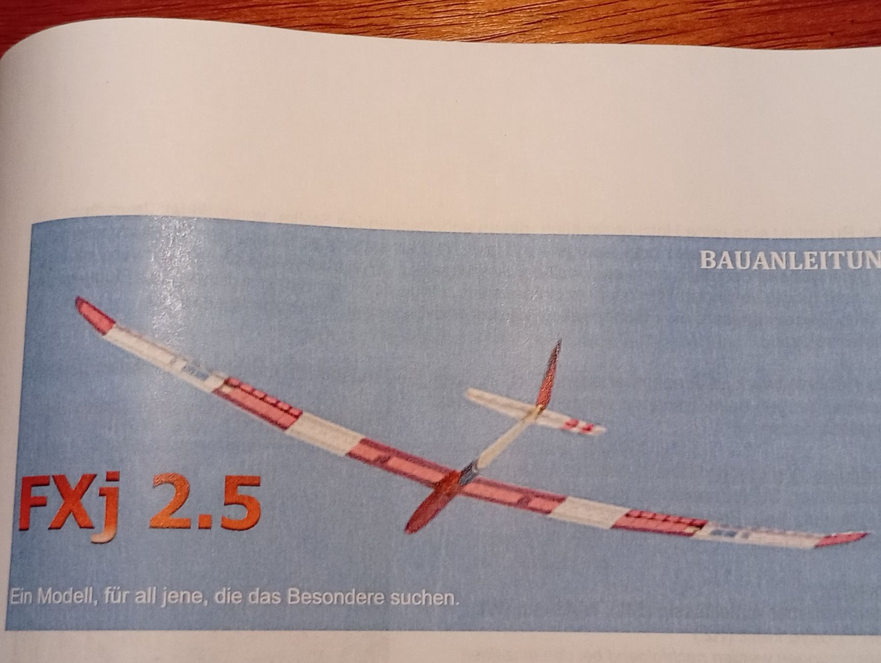 RC Kits de montage: Kit bois FXJ 2.5 – D'occasion à La Chaux-de-Fonds par agusta03