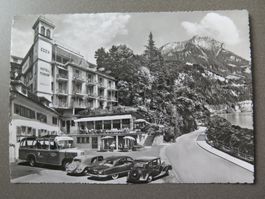 BRUNNEN - HOTEL PENSION EDEN - VIELE AUTOS - REISEBUS