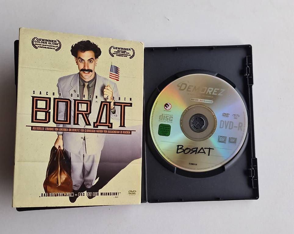 Tutti i DVDs: Borat (2006) DVD Cham VB – Usato da Cham venduto da trendman19 3