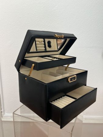 Eleganter Schmuckkoffer - Schmuck Schatulle vintage