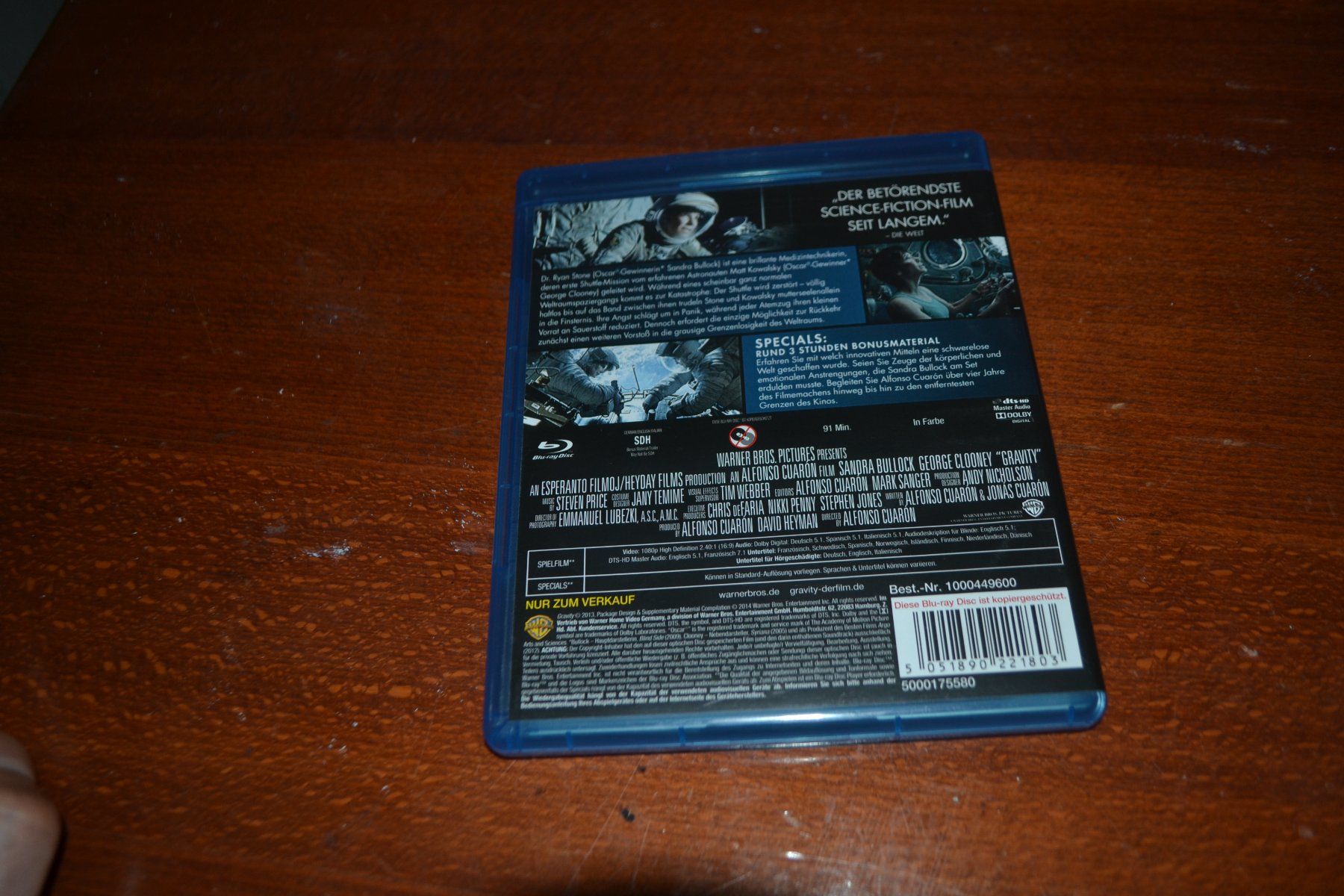 Alle DVDs: Gravity – Gebraucht aus Laupen ZH von chefdom 1