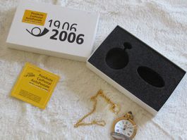 Taschenuhr Sonderedition Jubiläum Postauto Limitierte No 285