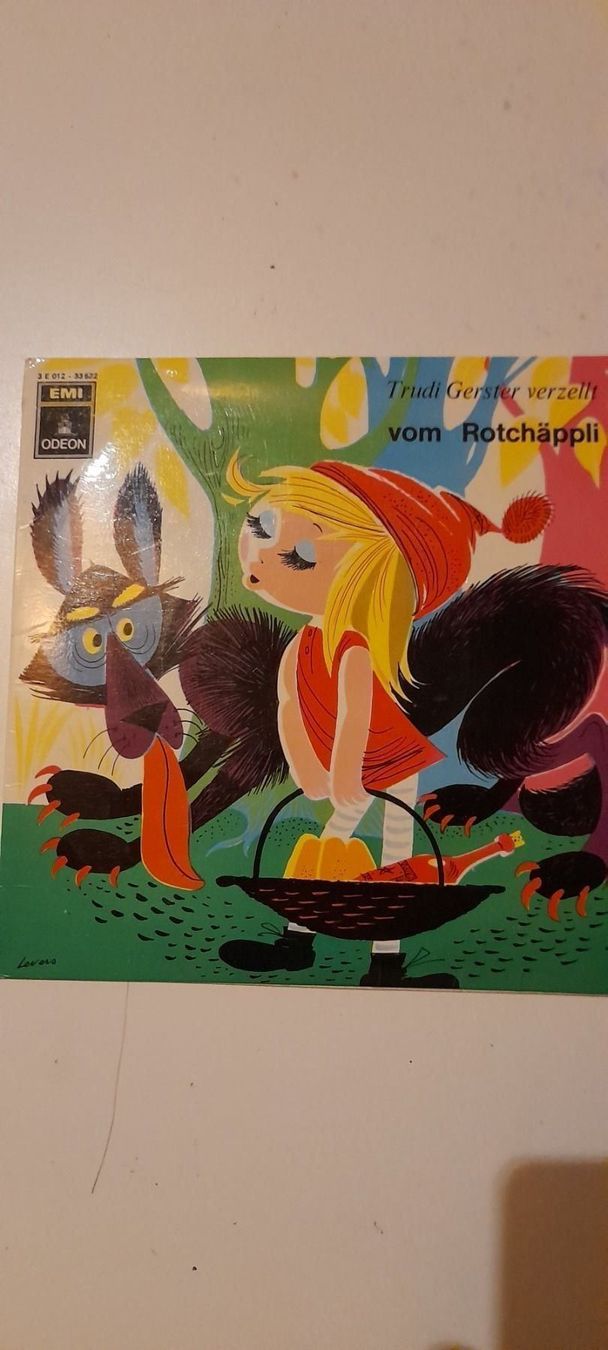 Schallplatten: Trudi Gerster verzellt vom Rotchäppli – Gebraucht aus St. Gallen von elk2020
