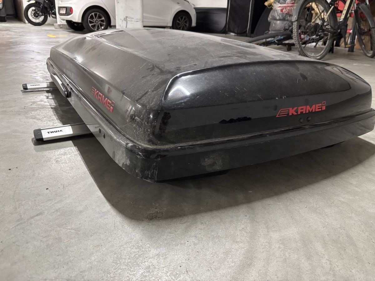 Dachboxen: Dachbox Kamei Oyster 450 Schwarz – Gebraucht aus Wettswil von paluvape 2